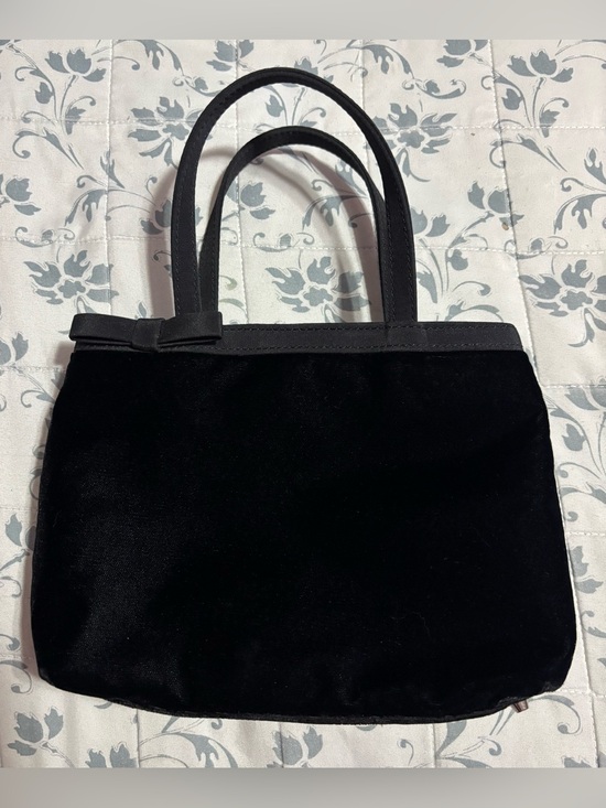 GAP Handbags - Small Black Velvet Gap Purse